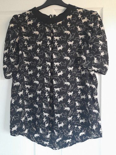 Womans top black with - womans, top.
