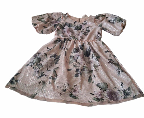 Girls pink green sequin - h&m,