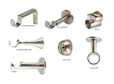 Trade Pole 35mm Metal Curtain