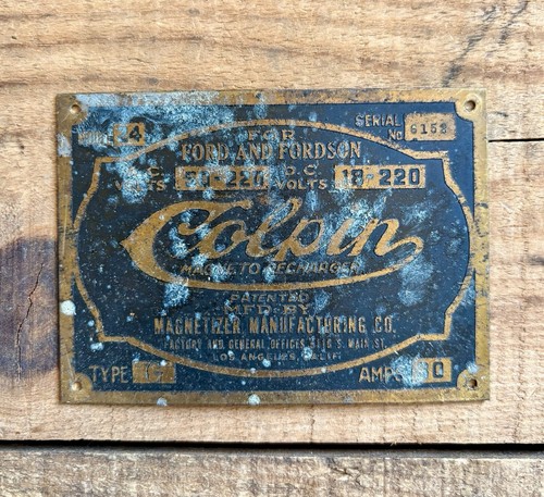 Antique ford fordson colpin - ford,