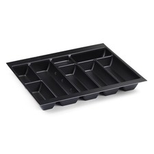 Black Tandembox Cutlery Tray
