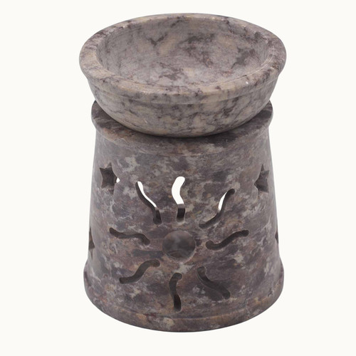 Soapstone oil burner - burner, sun