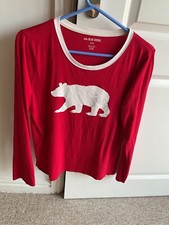 Women’s night sleep top in medium ladies long sleeve shirt pyjama top nightwear