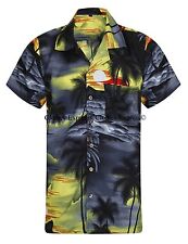 LOUD MENS ALOHA HAWAIIAN SHIRT HAWAII HOLIDAY BEACH STAG SEA OFFICE BBQ BEER UK