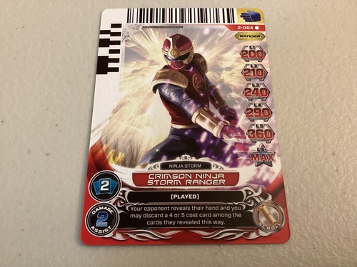Power rangers action - rangers, card