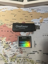 Sony CF 2GB 66x Fast Compact Flash Memory Card, 10MB/s with Card Reader