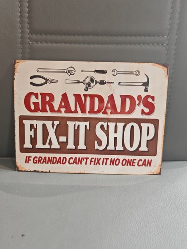 Grandads fix shop metal - grandads,