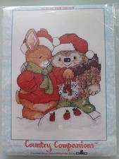 NEW, UNUSED, DMC COUNTRY COMPANIONS COUNTED CROSS STITCH KIT 'A GIFT FOR ALL'.