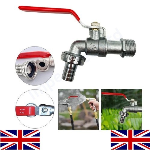 Inch bsp garden bib - inch, tap