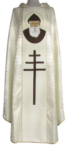 Embroidered chasuble saint - chasuble,