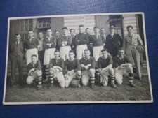 Postcard of Football Team