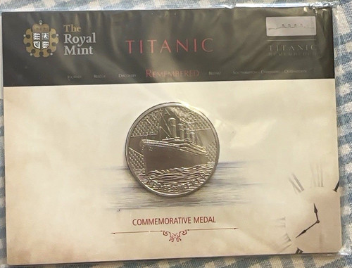 Royal mint titanic remembered - mint,
