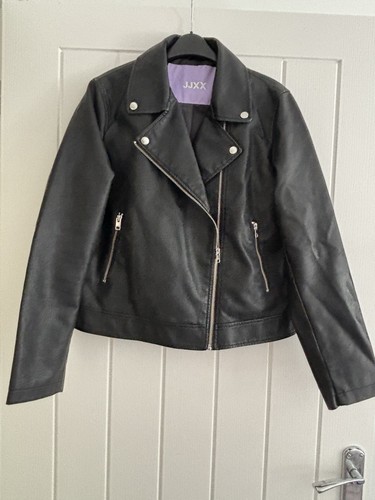 Jjxx black faux - jjxx!, leather
