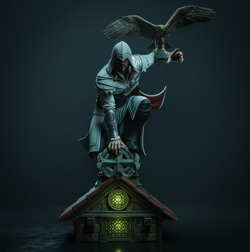 Resin figure model ezio - 1/24,