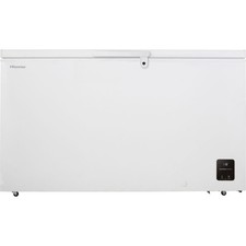 Hisense FC571D4AWLYE Free Standing 372 Litres Chest Freezer White E