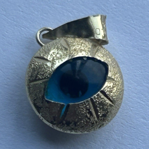 14k 585 solid yellow gold - yellow, evil