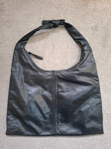 Gap black leather bag - black,