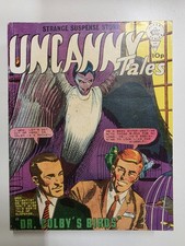 Uncanny Tales #112 - UK Alan Class 1960s Silver Age Horror Comic Excellent