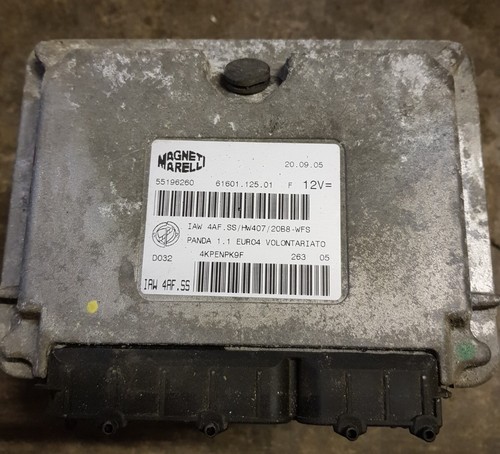 55196260 fiat panda engine ecu - 55196260,