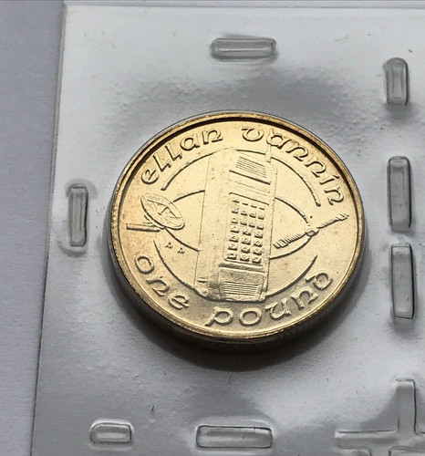 Isle man one pound - of,