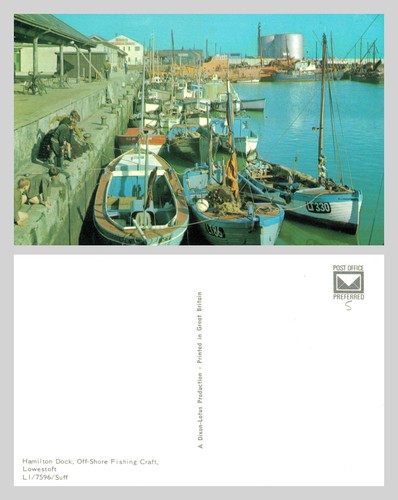 Postcard hamilton dock - -,