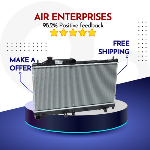 Radiator fit subaru - a/c,