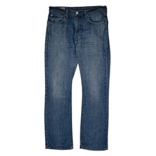 LEVIS 527 Jeans Slim Boot Cut Fit Blue Denim Trousers Mens W32 L32