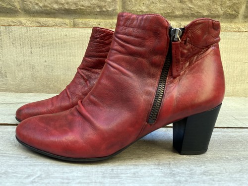 Womens moda pelle shoon red - in,