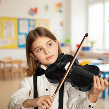 Black Full Size 4/4 Acoustic