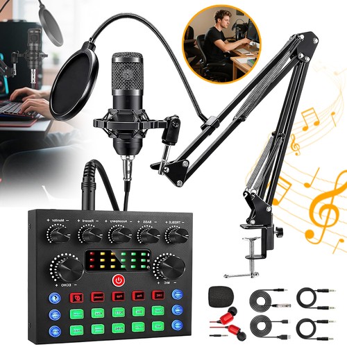 Studio microphone sound - studio,