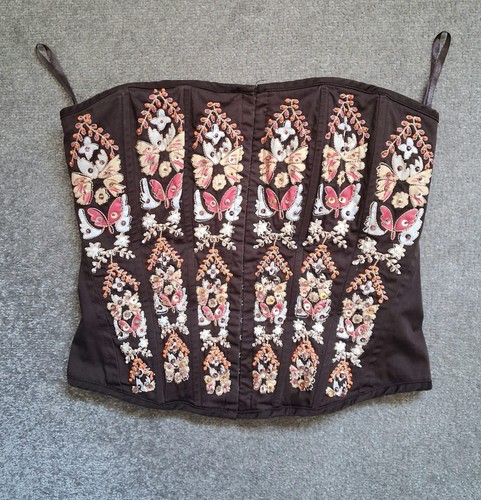 Vintage corset boned - boned, bustier