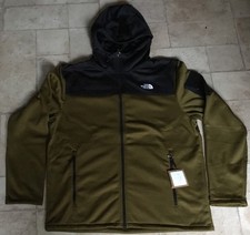 The North Face Mens Tech Emilio Hoodie / army green /gray/ Size XL RRP £80