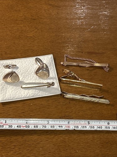 Job lot cufflinks tie - job,