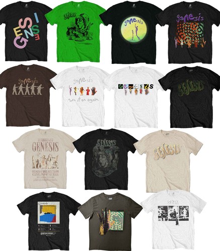 Official genesis shirt band - official, t