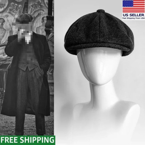 Vintage newsboy cap gatsby - newsboy, hat