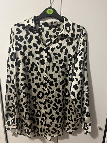Ladies zara leopard shirt - leopard,