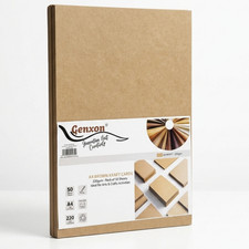 A4 Brown Kraft Card 220gsm