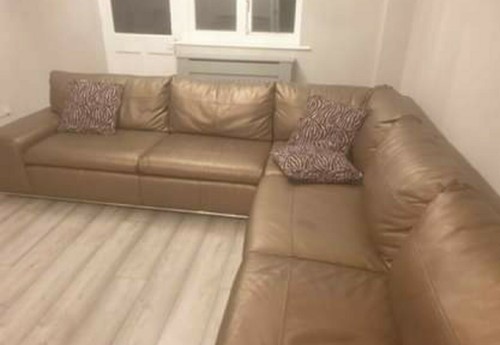 Real corner leather - corner, sofa
