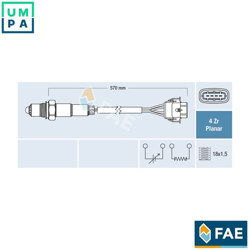 Lambda sensor 77154 - lambda,