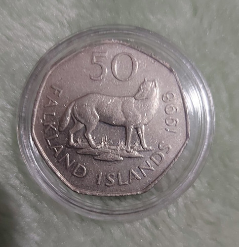 Falklands rare 50p - falklands,
