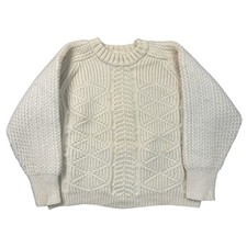 Vintage Aran Hand Knit Jumper