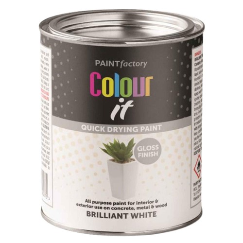 Paint factory brilliant white - brilliant,