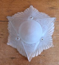 Vintage Art Deco Floral Star