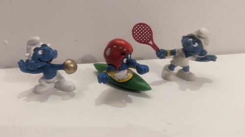 Smurf figures job lot original - job,