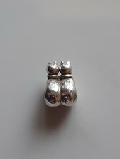 Chamilia sterling silver 925 little cats kittens bracelet charm