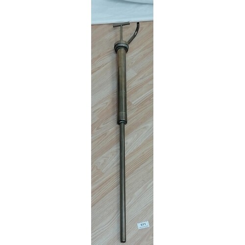 Vintage solid brass - , hand