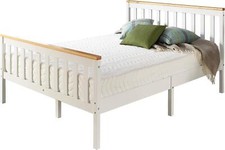 Bed Frame W/ Natural Tops