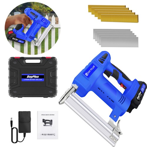 21v cordless nailer stapler - 21v,