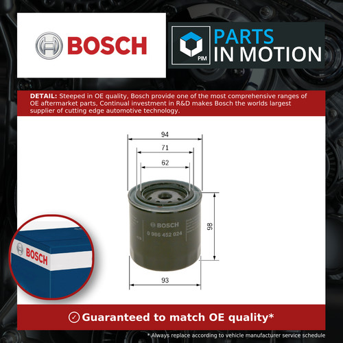 Oil filter fits nissan - fits,