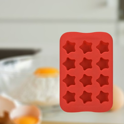 Reusable red ice - red,